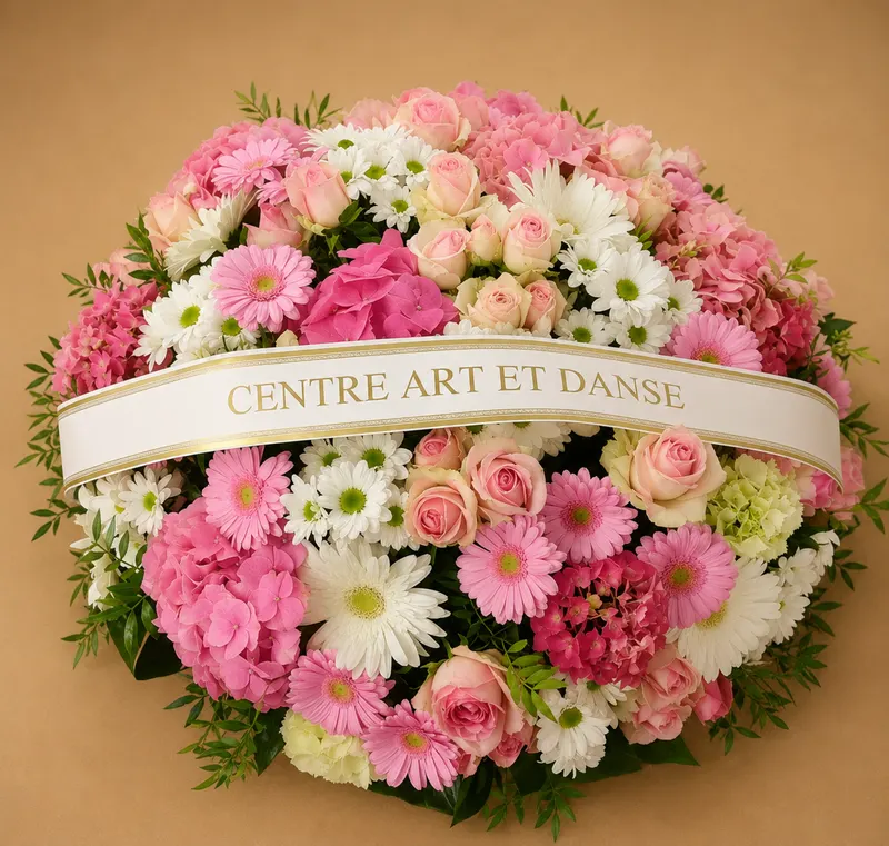 Coussin multi fleurs