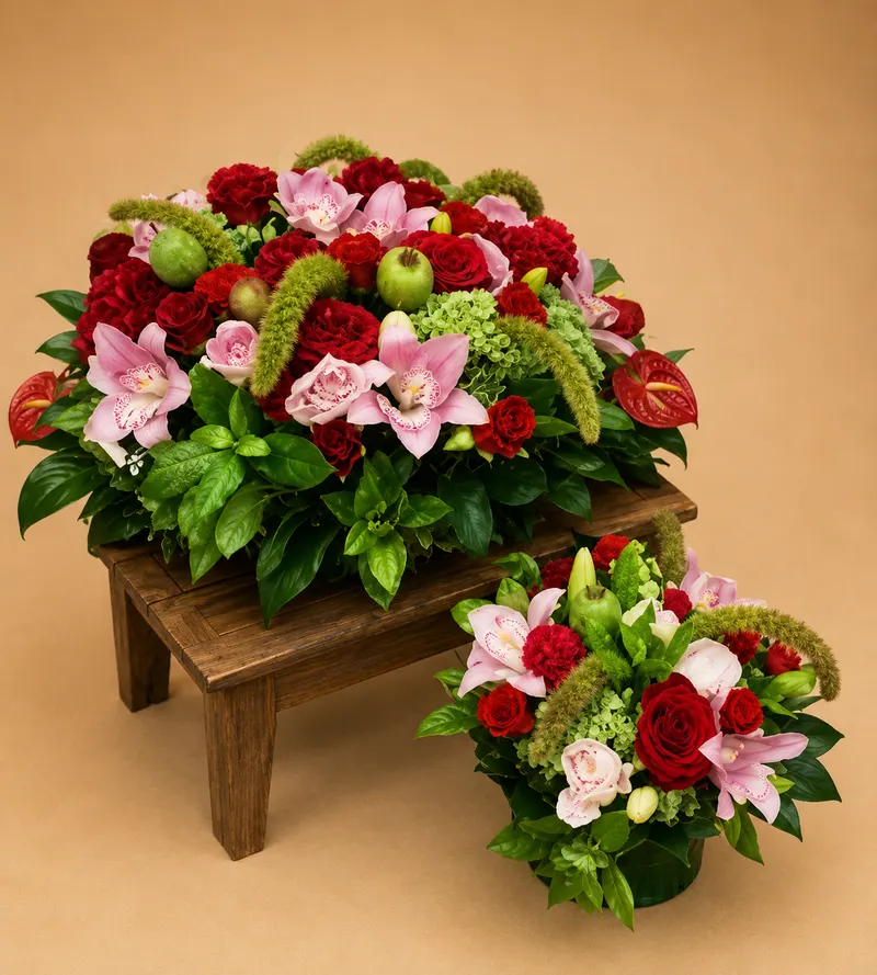 Pot en feuilles
